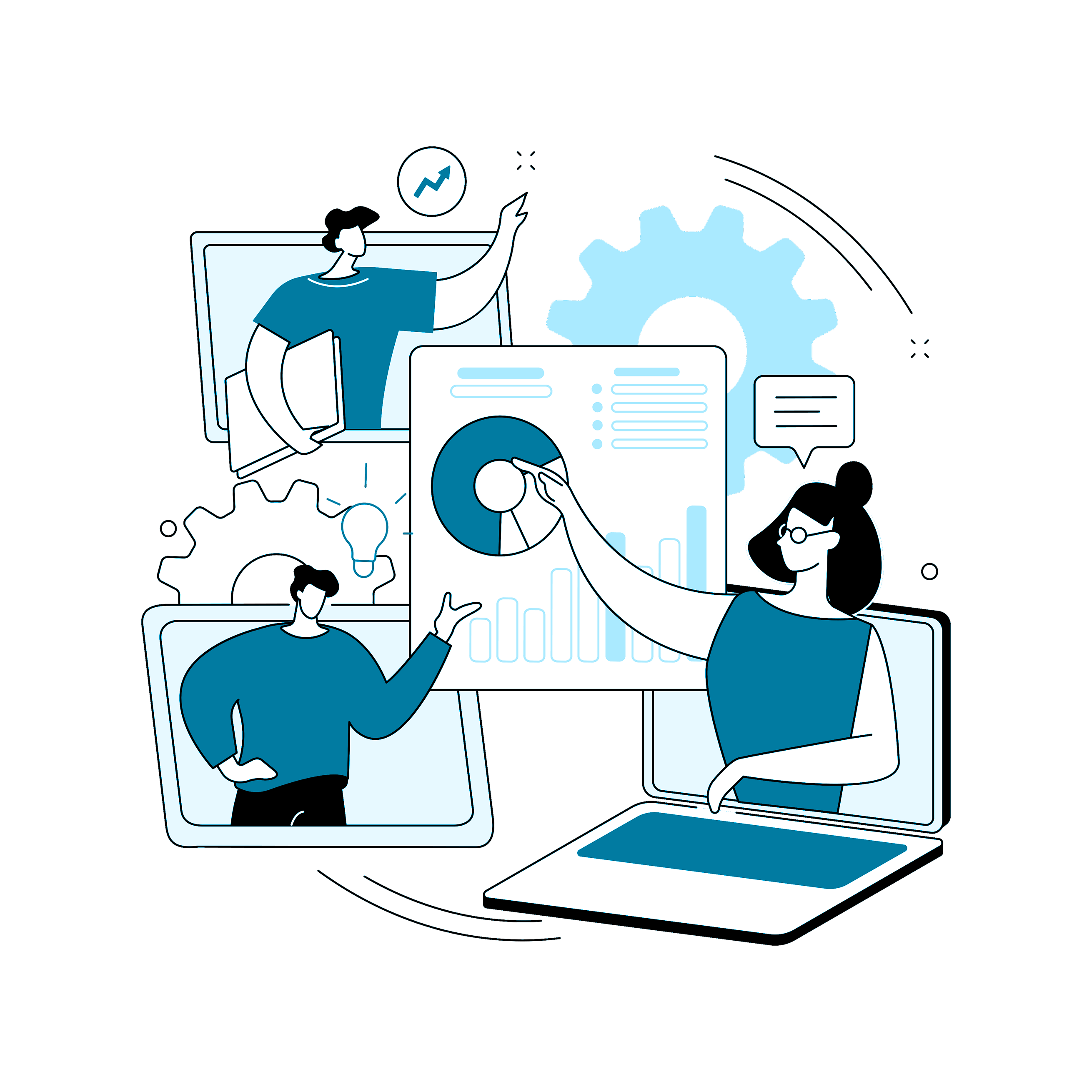 CRM collaboration illustration
